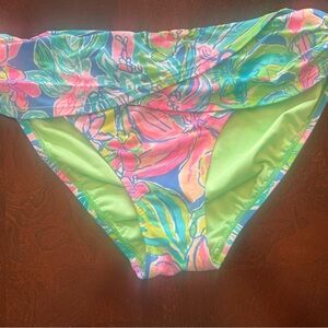 Lilly Pulitzer Lagoon Sarong Bikini Bottom